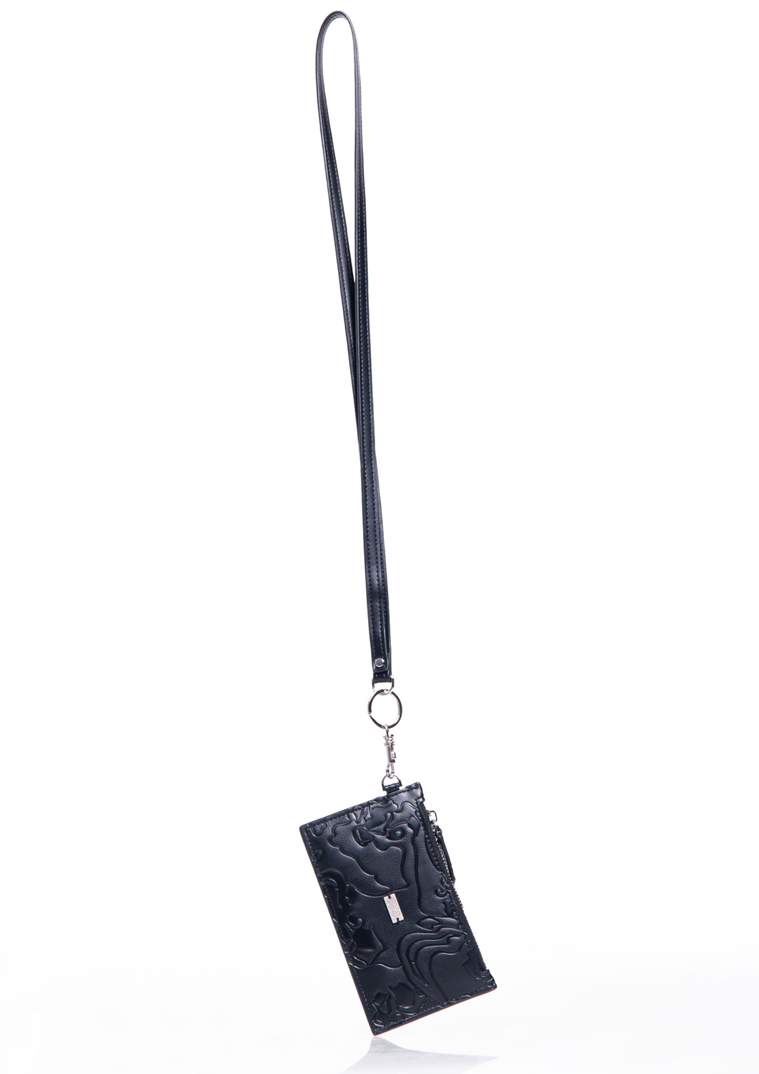 DEAD. camo card + cash holder lanyard