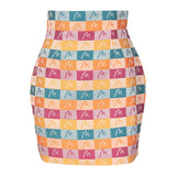 Malondie Summer Block Minnie Skirt