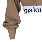 Big Collar Crop Shirt
