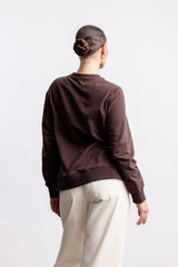 Nikita Graphic Sweatshirt _ 162864 _ Chocolate