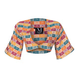 Malondie Summer Block Crop Blouse