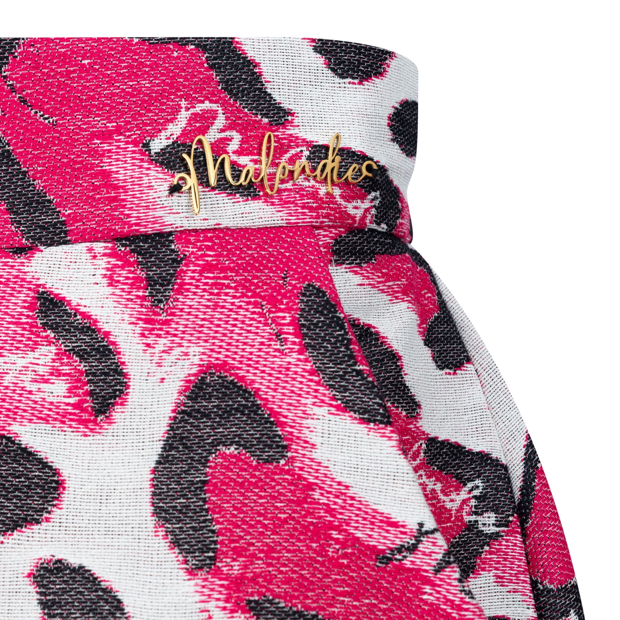Malondie Pink Safari Sculptural Pants