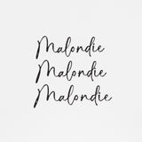 Malondie Signature T-Shirt (White)