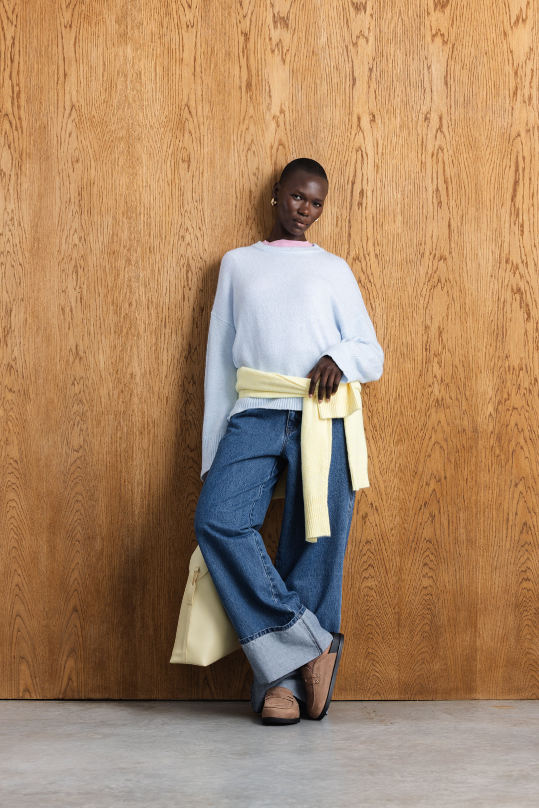 Thandi Boxy Crew Knit