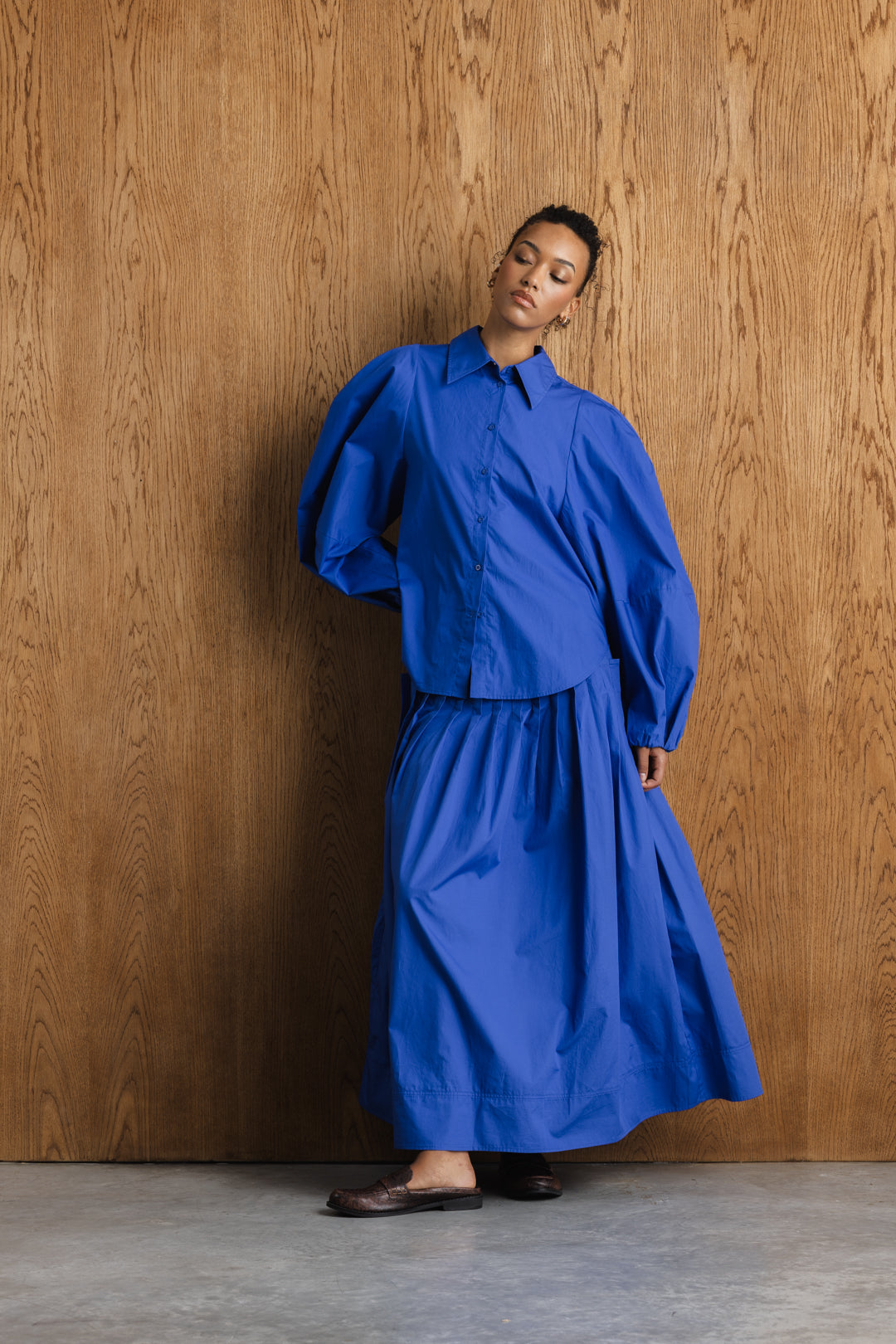 Allegra Barrel Sleeve Shirt