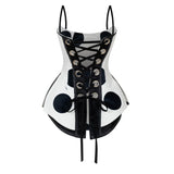 Malondie Polka Poise Corset Top