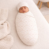 Aai Aai Baby Swaddle and Beanie Set