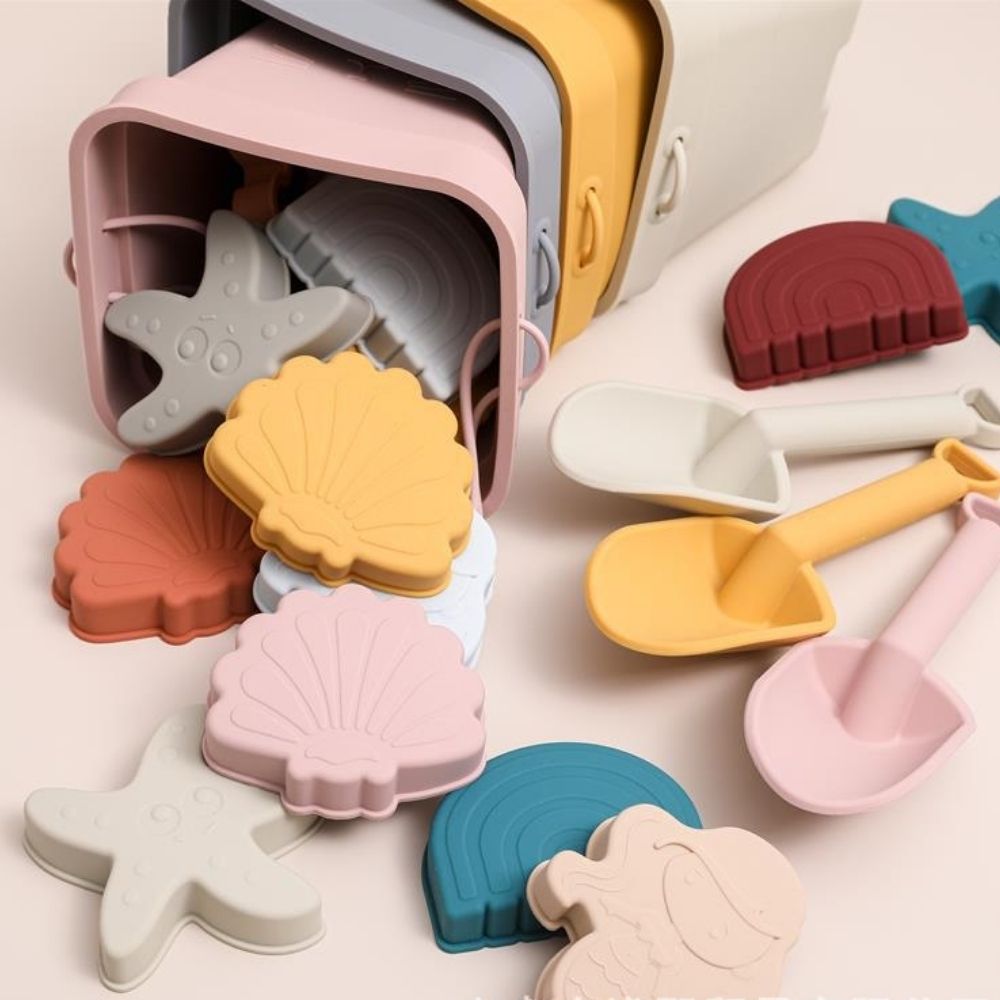 Silicone Beach Bucket Set