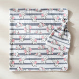 Aai Aai Baby Swaddle and Beanie Set