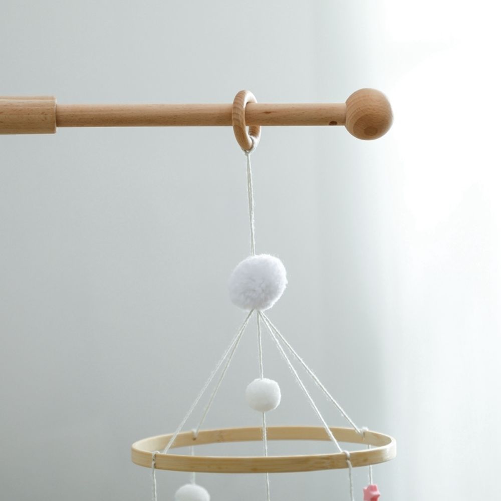 Wall Mounted Wooden Mobile Arm