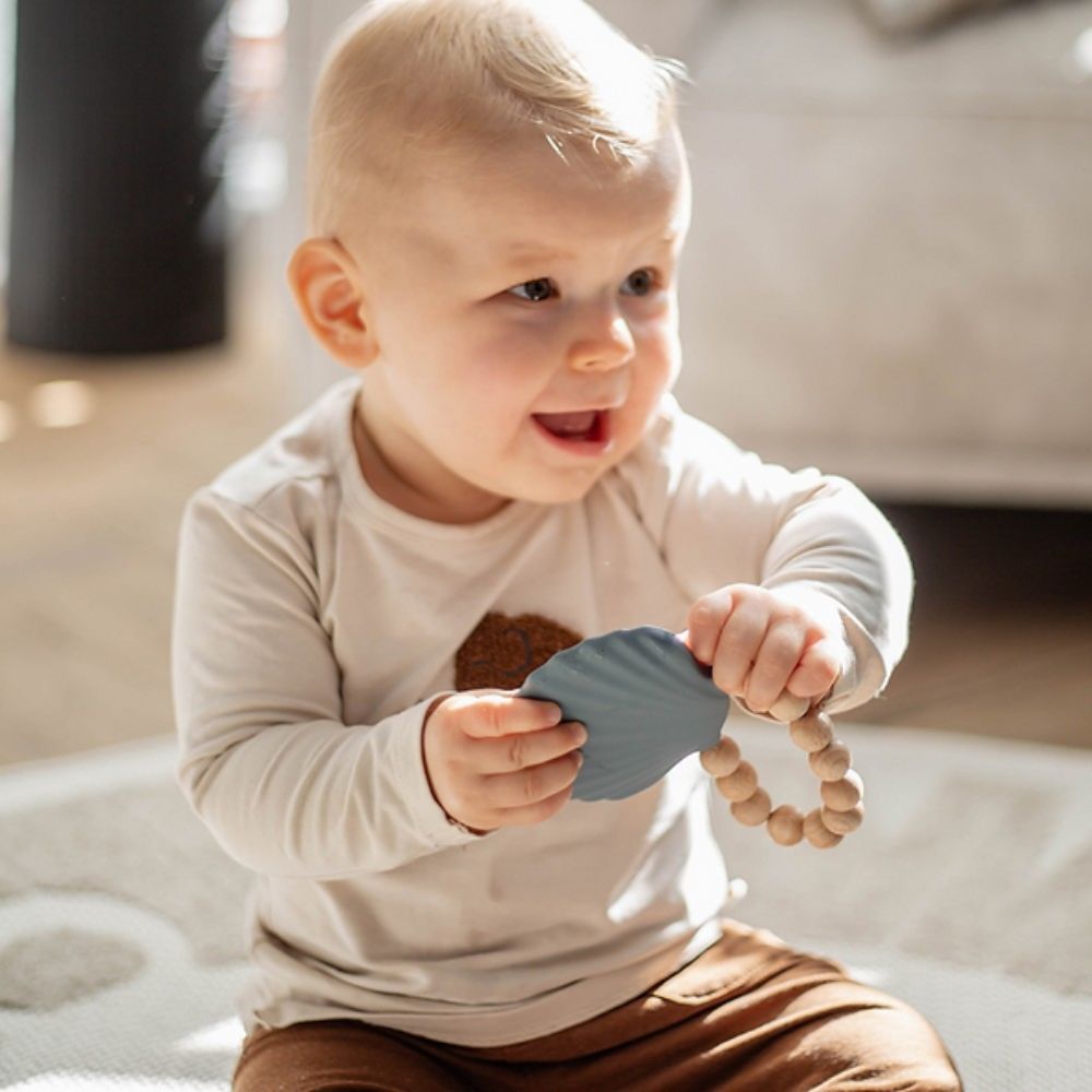 Label Label Silicone Shell Teether