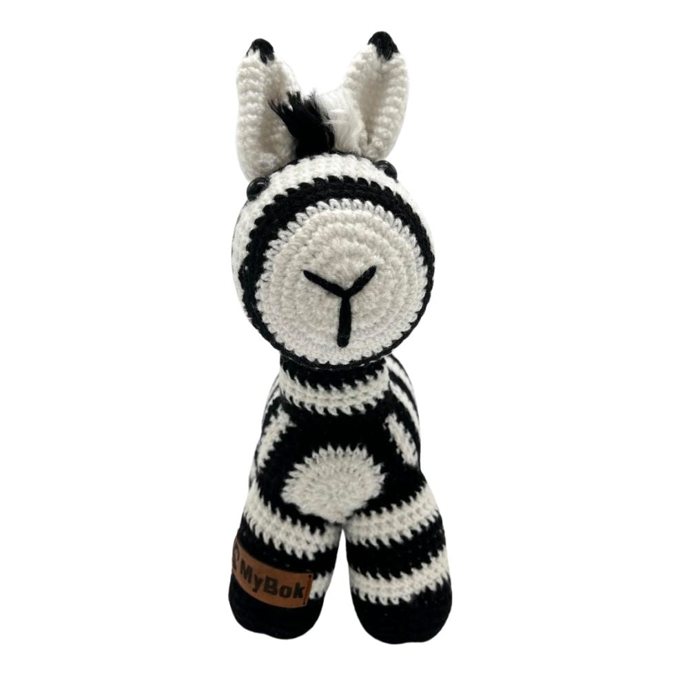 MyBok Crochet Zebra