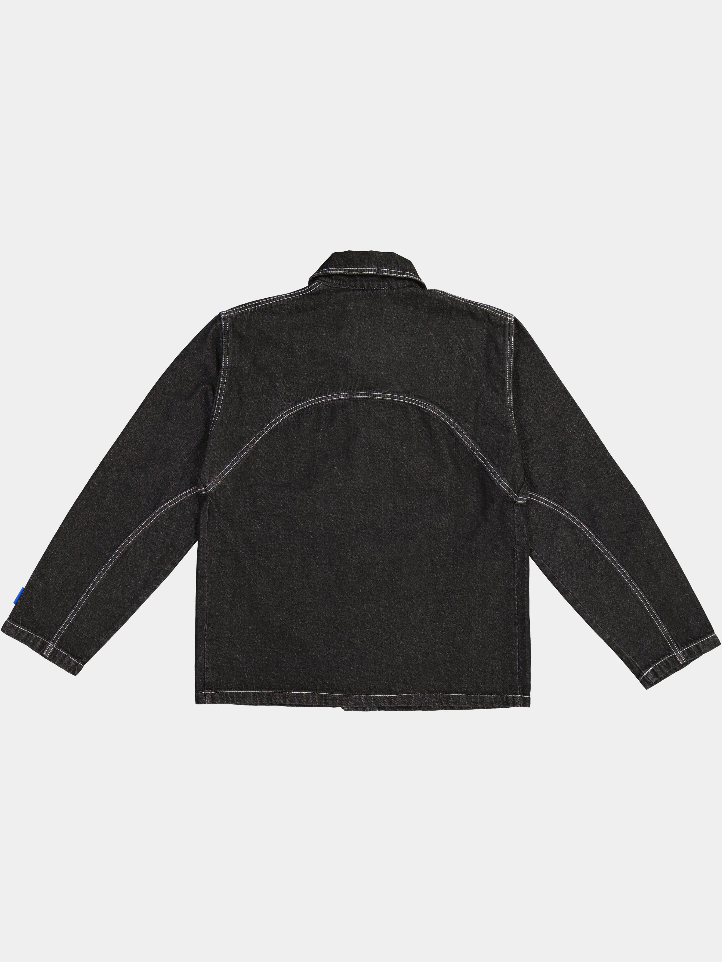 Engineered Denim Jacket - Black