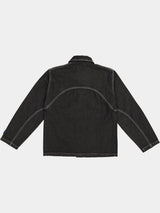 Engineered Denim Jacket - Black