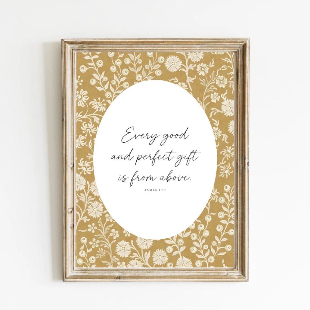 Purpose & Proverbs Wall Art Print