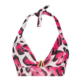 Malondie Pink Safari Bralette Top