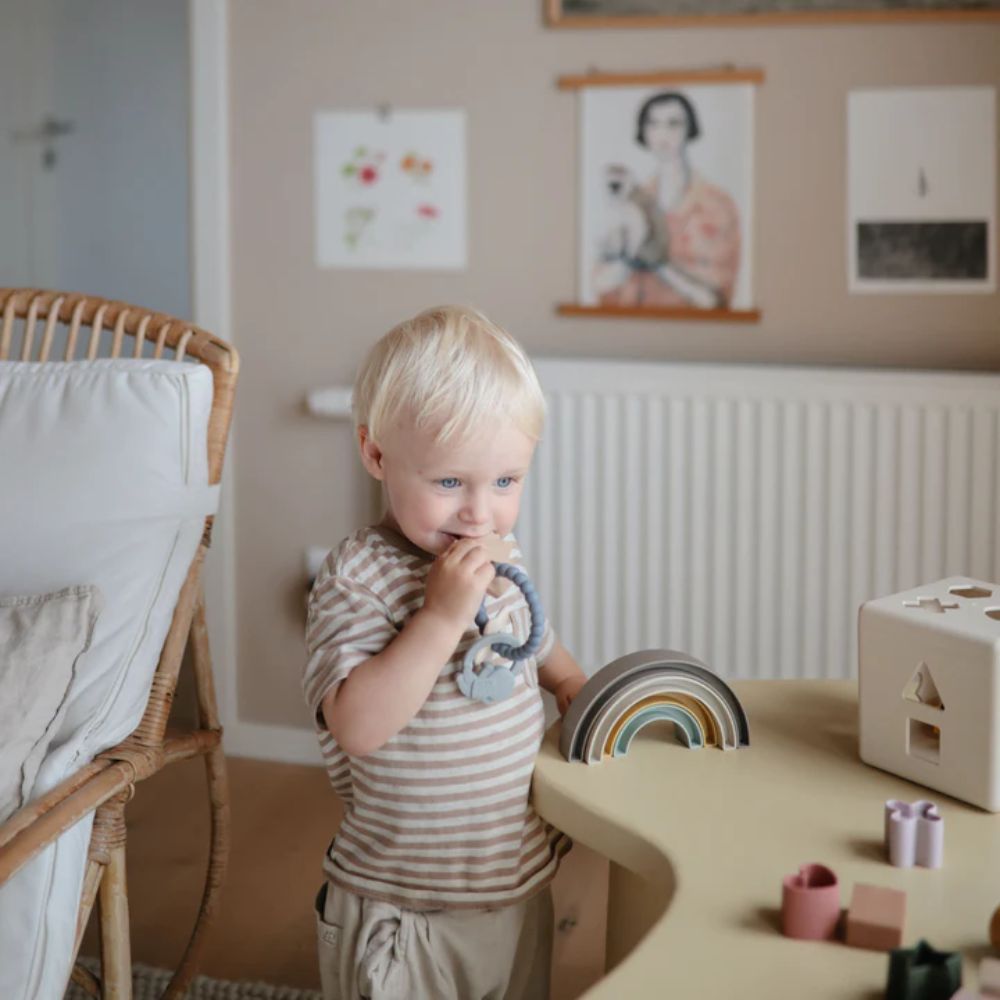 Mushie Teething Rings