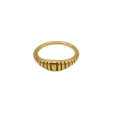 Ribbed Dome Ring