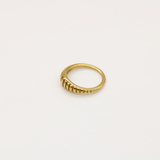 Ribbed Dome Ring