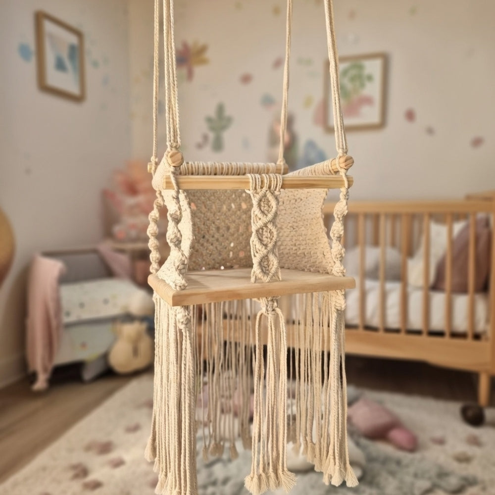Aai Aai Baby Macrame Swing