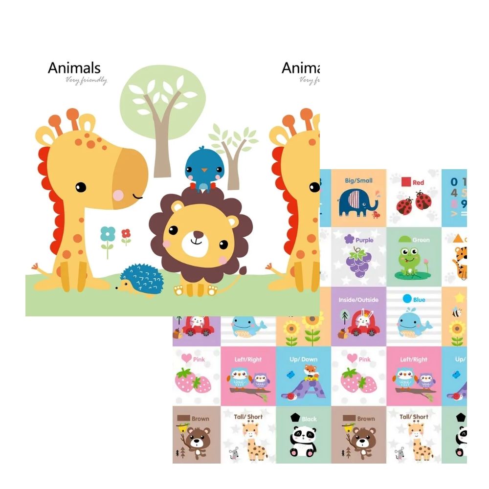Tayla Jean Friendly Animals & Educational Folding Play Mat