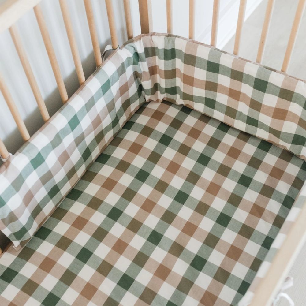 Phlo Studio Washed Cotton Cot Bumper Cover