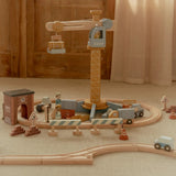 Little Dutch Wooden Crane Set
