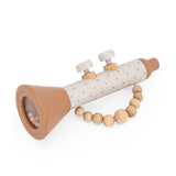 Label Label Nougat Wooden Trumpet