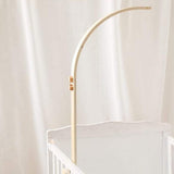 Curved Wooden Crib Mobile Arm