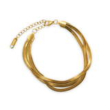 Triple Snake Bracelet
