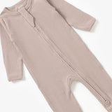 Boki Organic Rib Zipsuit with Footies & Mittens