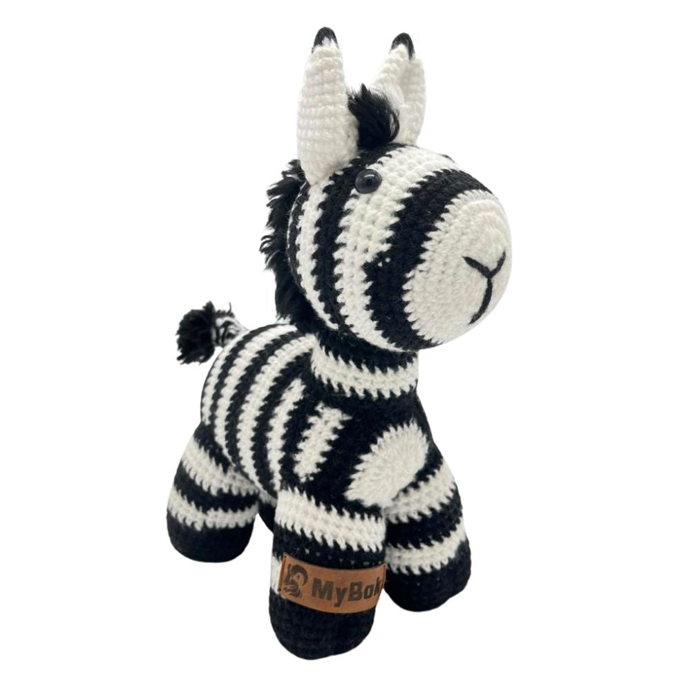 MyBok Crochet Zebra