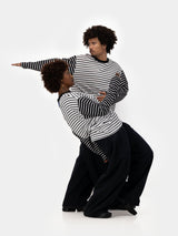 The Uniform Long Sleeve Tee - Stripe