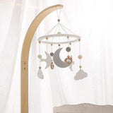 Curved Wooden Crib Mobile Arm
