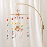 Curved Wooden Crib Mobile Arm