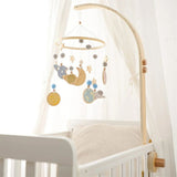 Curved Wooden Crib Mobile Arm