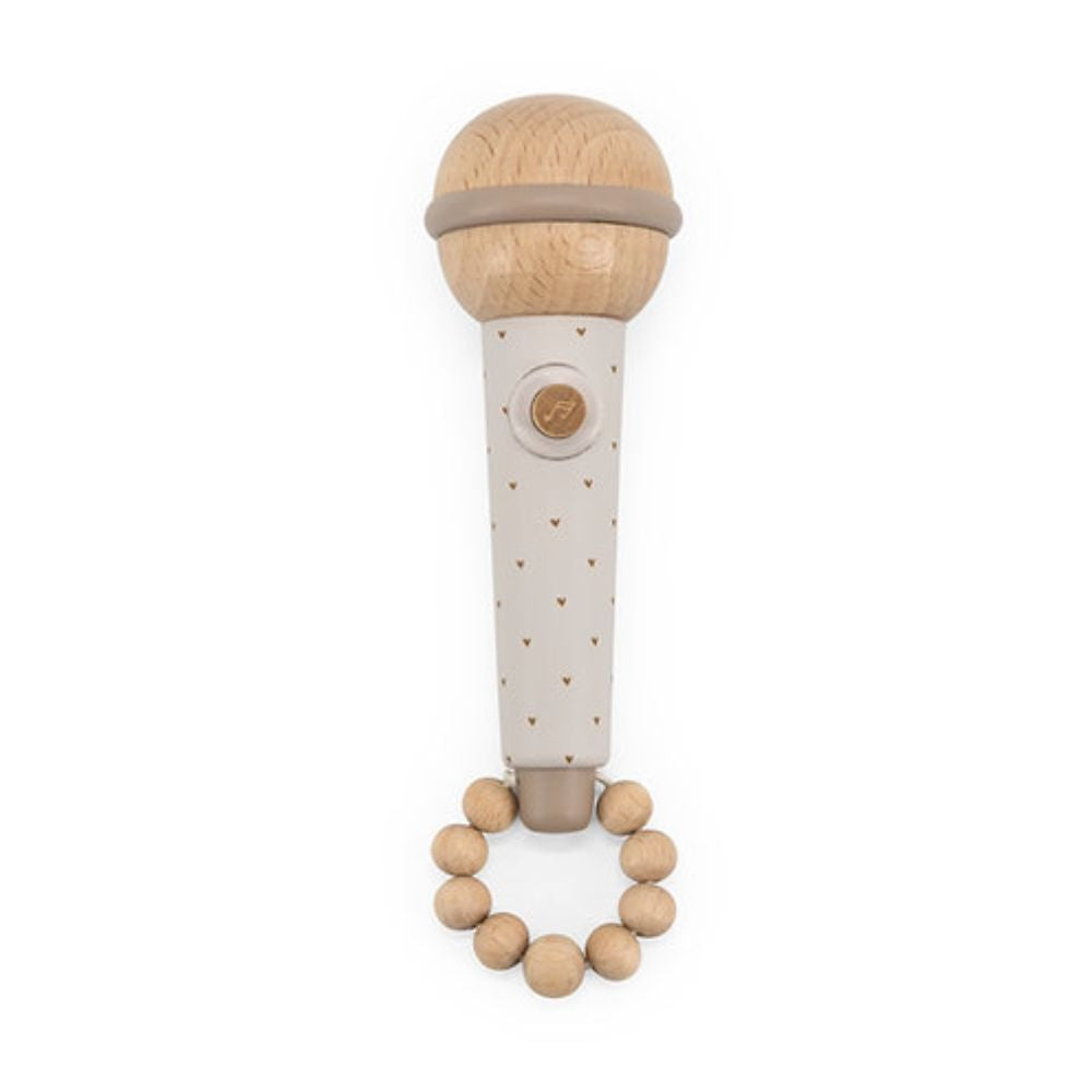 Label Label Nougat Wooden Microphone