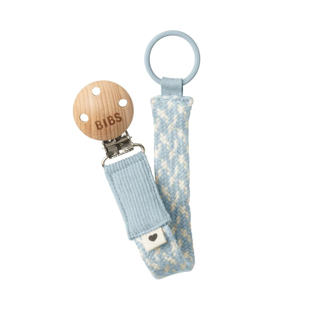 BIBS Braided Pacifier Clip