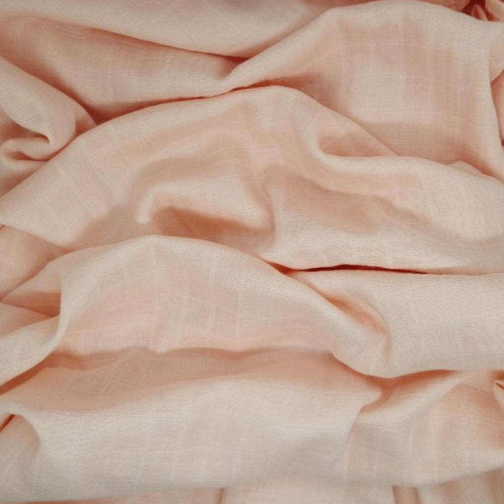My Little Peanut Light Pink Bamboo Swaddle