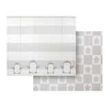 Tayla Jean Grey Penguins Folding Play Mat
