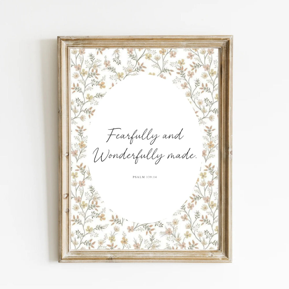 Purpose & Proverbs Wall Art Print