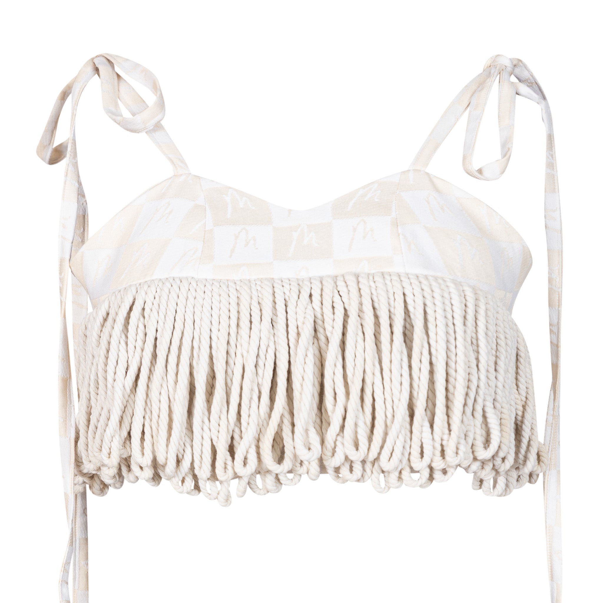 Malondie Cords Crop Top