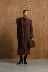 Maia High Collar Coat