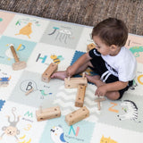 Tayla Jean Mint & Alphabet Play Mat