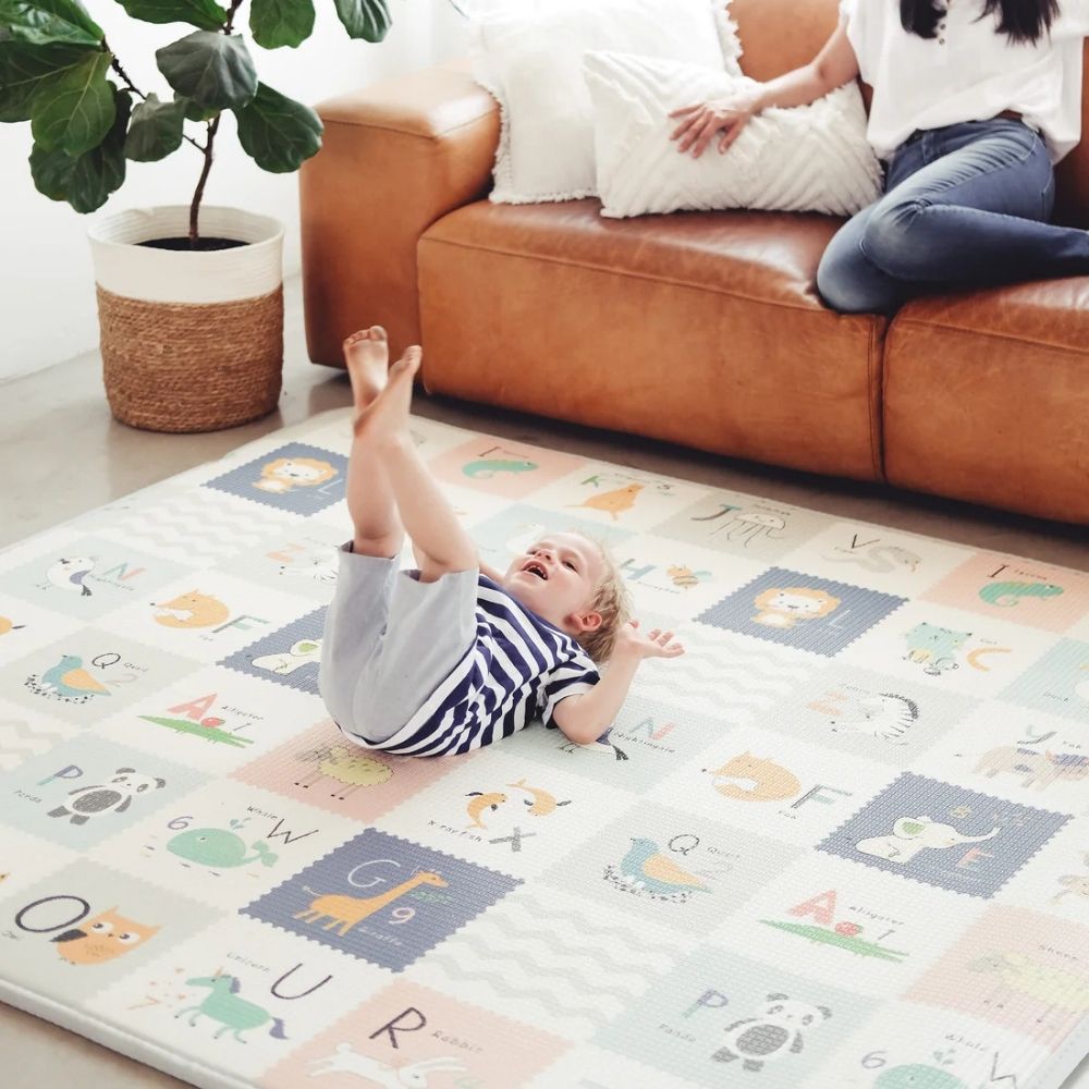 Tayla Jean Mint & Alphabet Play Mat