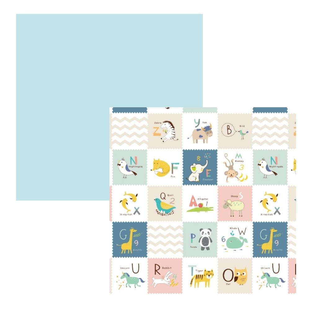 Tayla Jean Mint & Alphabet Play Mat