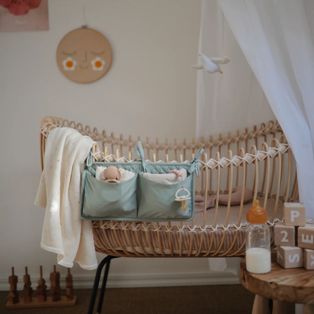 Mushie Crib Storage Pocket