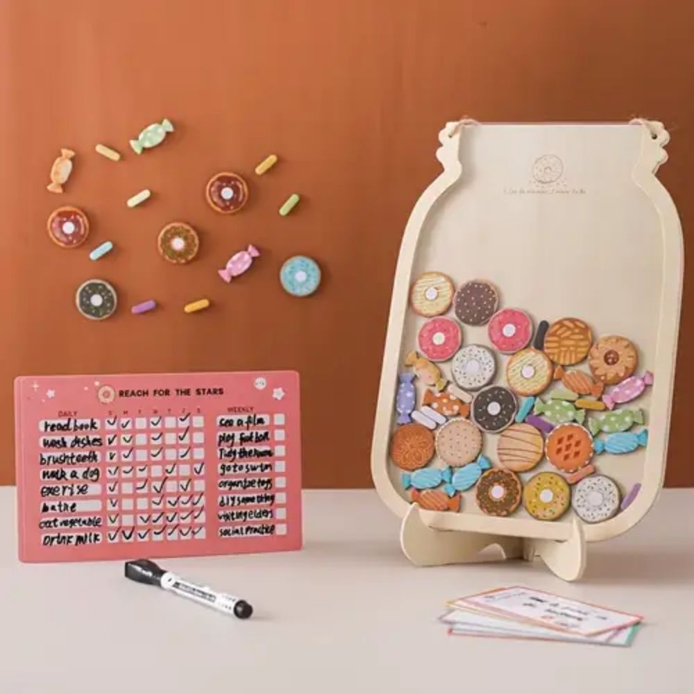 Magnetic Rewards Jar for Kids