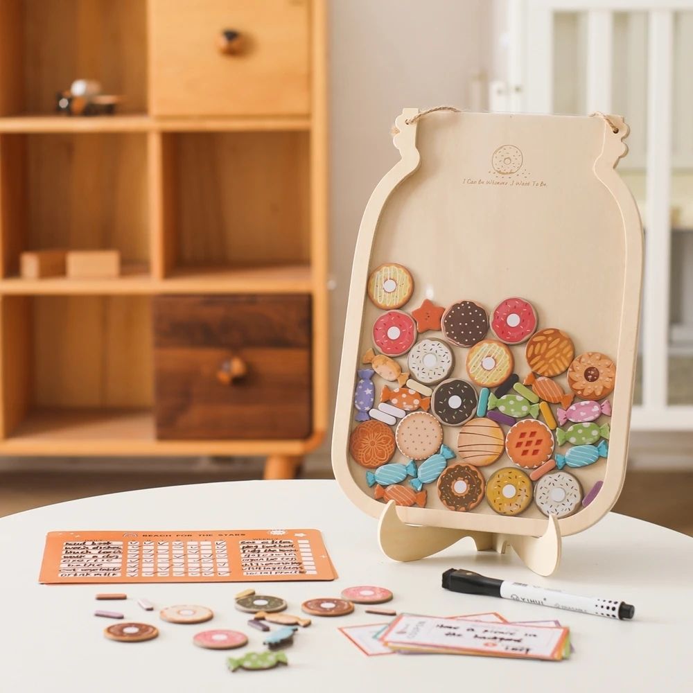 Magnetic Rewards Jar for Kids