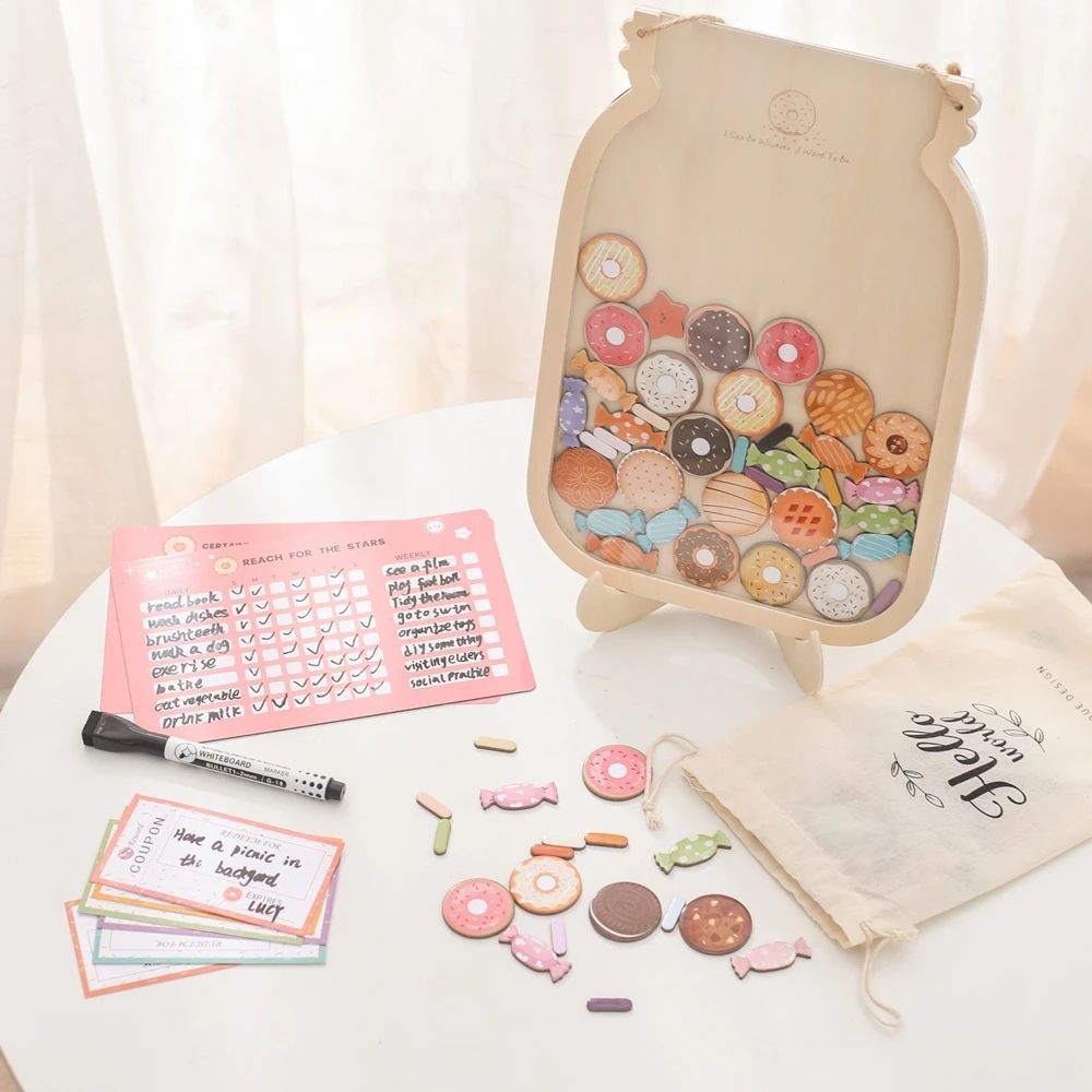 Magnetic Rewards Jar for Kids
